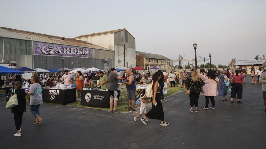 Attendees and non-profit organizations are seen at Vegan Fest in Elsa, Texas on May 11, 2024.
Verónica Gabriela Cárdenas for The Texas Tribune